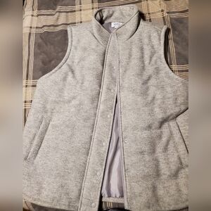 Womens XXL Croft and Barrow zip up vest